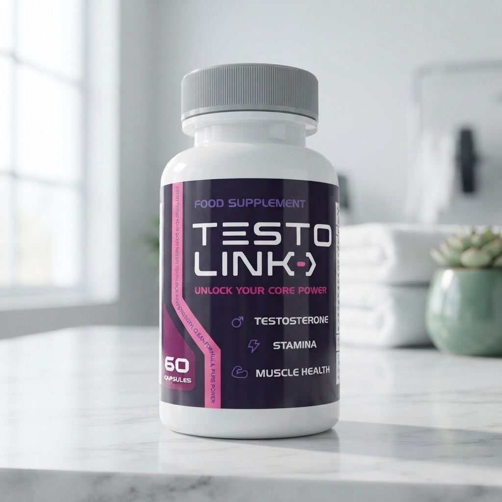 Testo Link Unlock Your Core Power Food Supplement - 60 Capsules