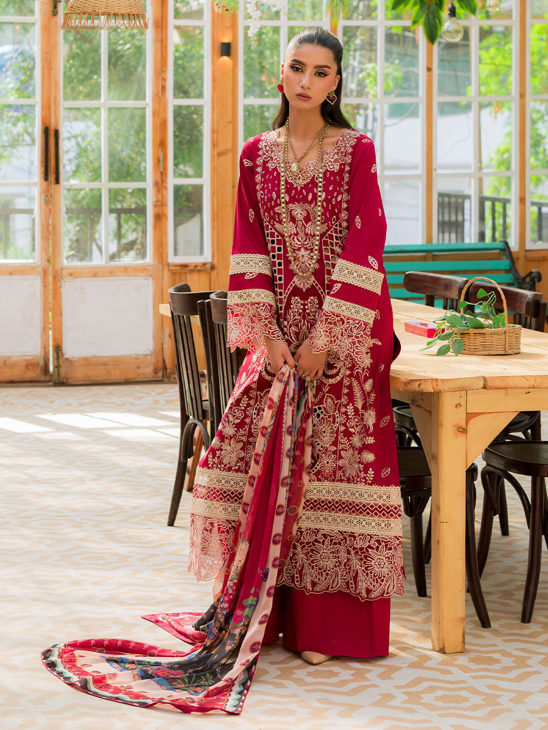 Luxury 3 Pc Lawn Collection Bella By Zarnoor