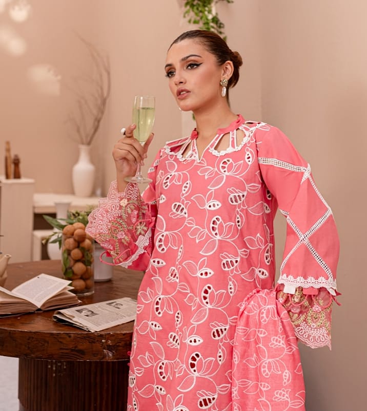 Luxury Embroidered Lawn 3pc Summer Collection Regalia