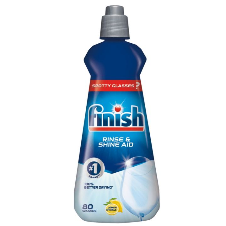 FINISH RINSE & SHINE AID 400ML