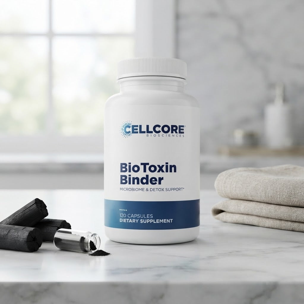 Cellcore Biosciences BioToxin Binder Microbiome & Detox Support Dietary Supplement - 120 Capsules