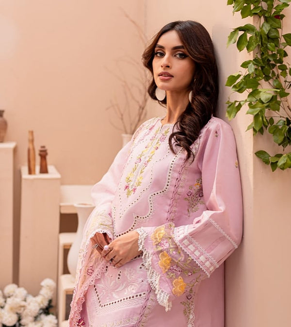 Luxury Embroidered Lawn 3pc Summer Collection Regalia