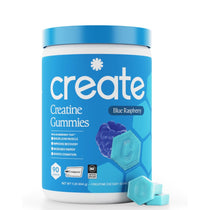 Create Creatine Monohydrate Gummies – Blue Raspberry (90 Count)