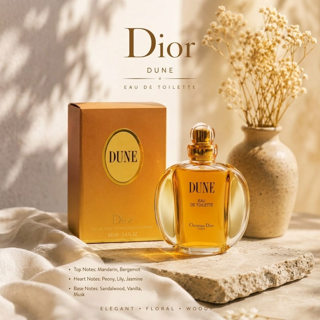 Christian Dior Dune Eau de Toilette for Women – Classic Fragrance Secondary image