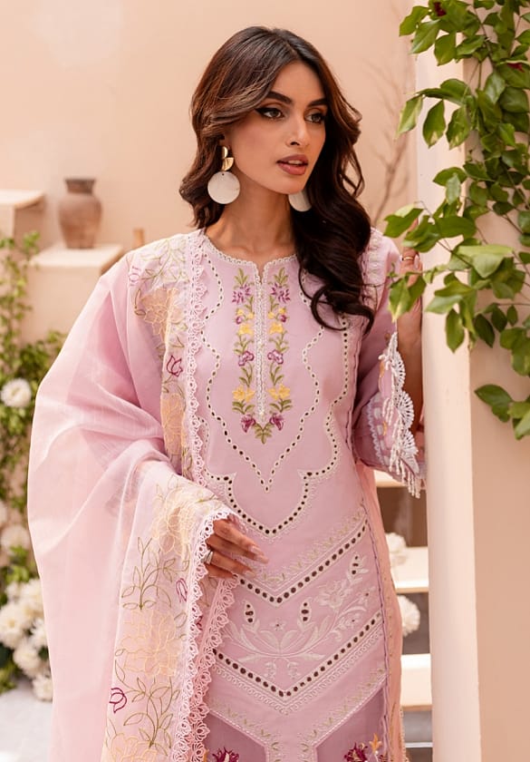 Luxury Embroidered Lawn 3pc Summer Collection Regalia