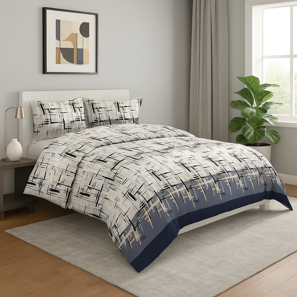 4 PIECE LUXURY BEDDING SET