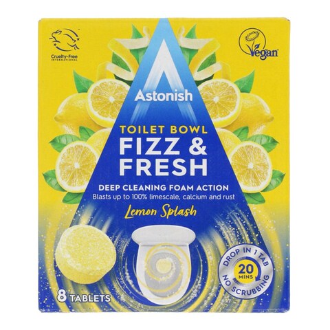 ASTONISH TOILET BOWL LEMON 8 TABS
