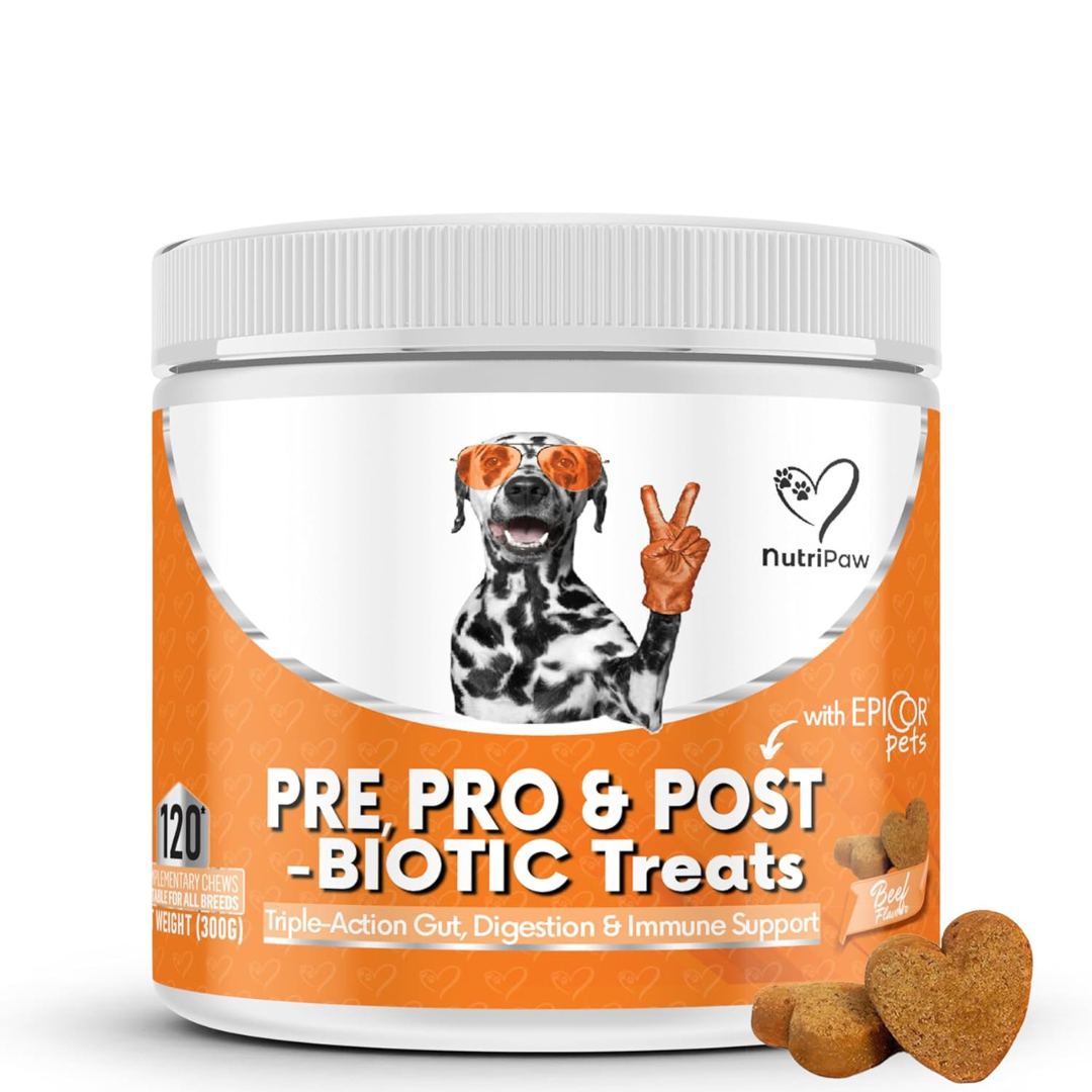 NutriPaw Digestive Treats – 120 Chews Main image