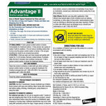 Advantage II Flea Treatment & Prevention for Extra Large Dogs (Over 55 lbs) – 4 Doses