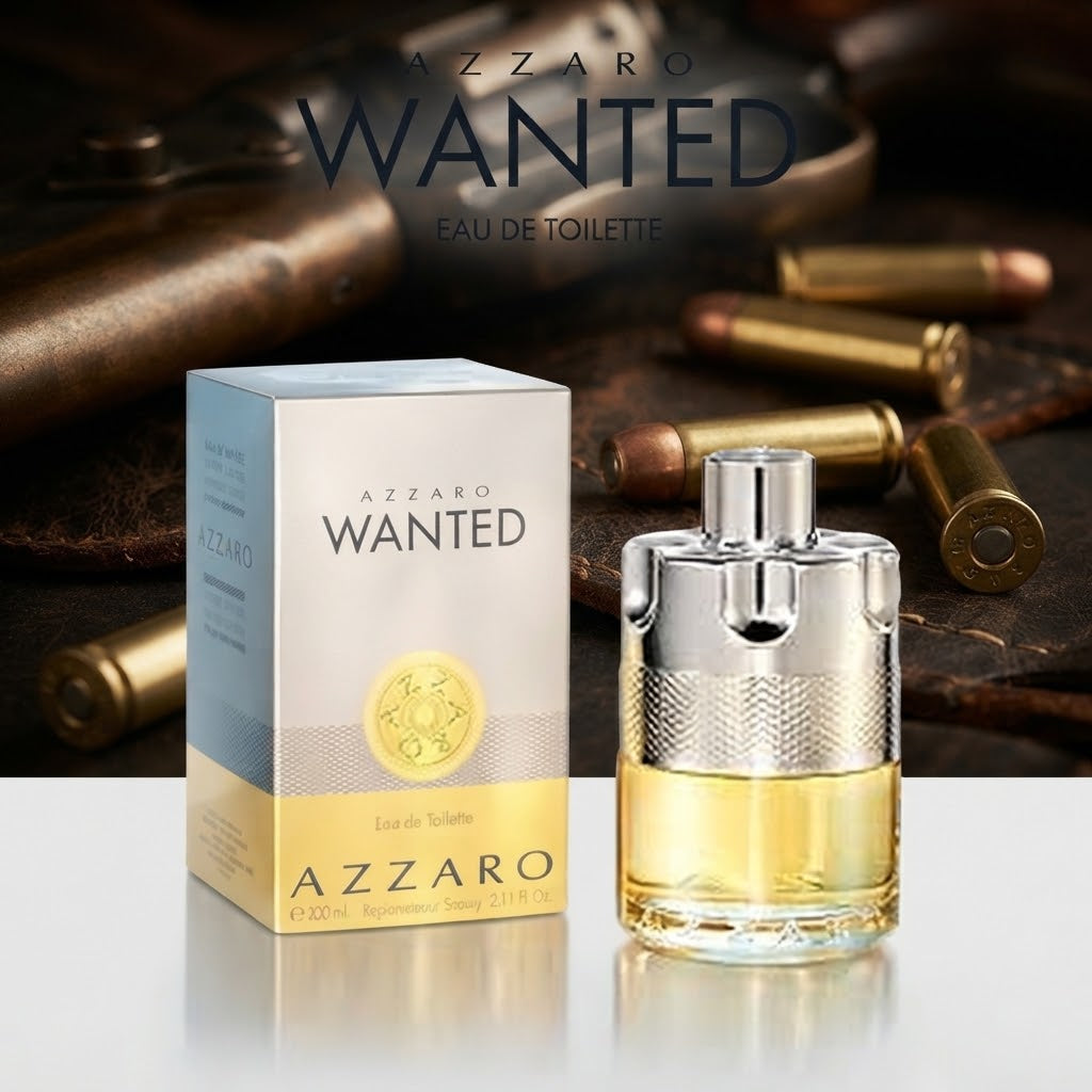 Azzaro Wanted Eau de Toilette - Luxury Fragrance Spray (200 ml / 6.7 Fl Oz)
