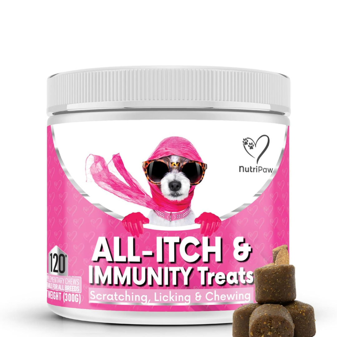 NutriPaw All-Itch Immunity Treats – 120 Chews Main image