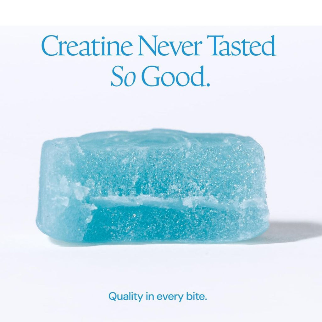 Create Creatine Monohydrate Gummies – Blue Raspberry (90 Count)