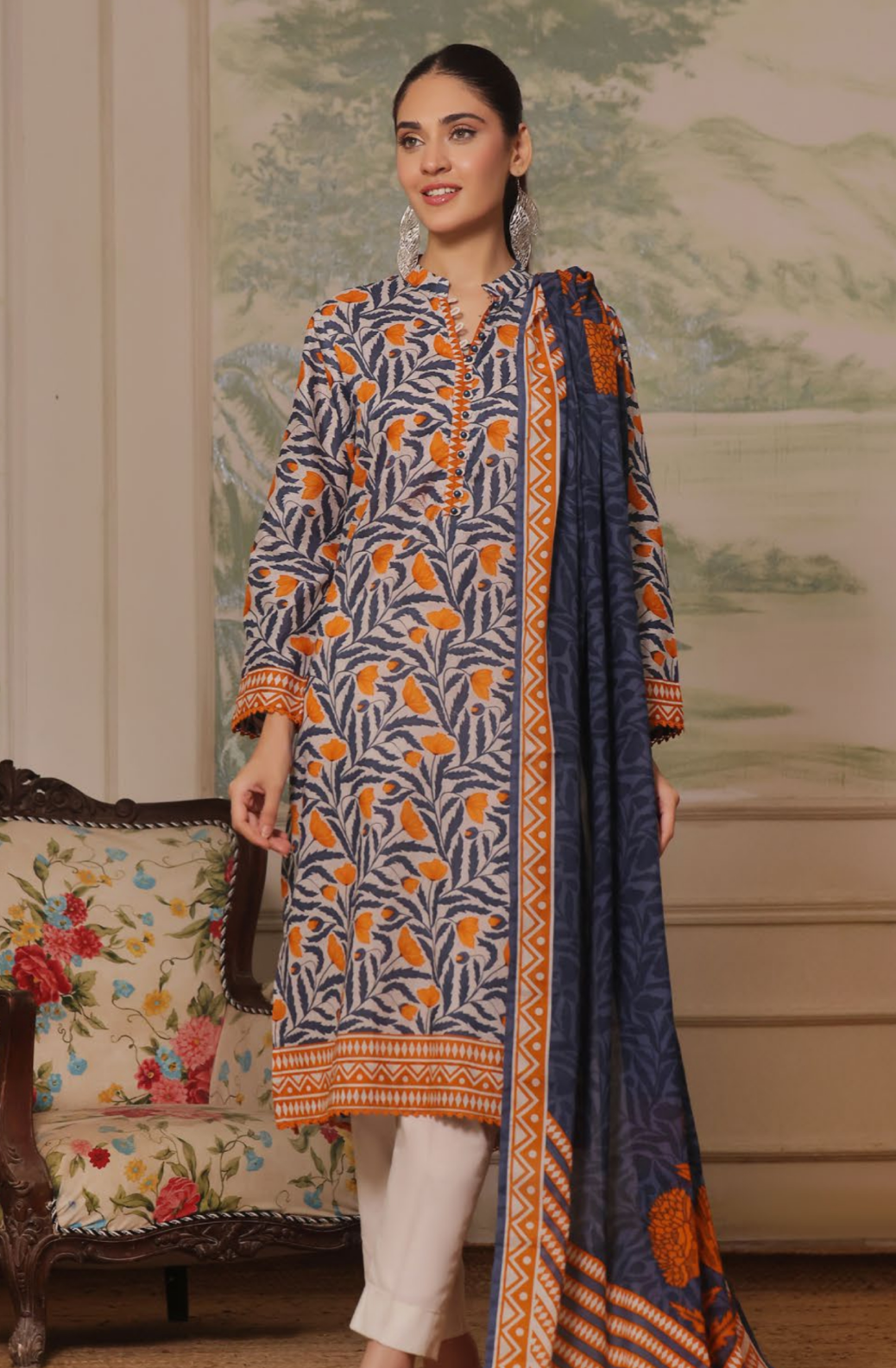 3 Piece Suit Gule GulZar