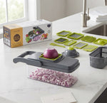 All-in-One Multi-Functional Vegetable Chopper and Slicer Kit