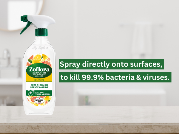 ZAFLORA DISINFECTANT LEMON 800ML