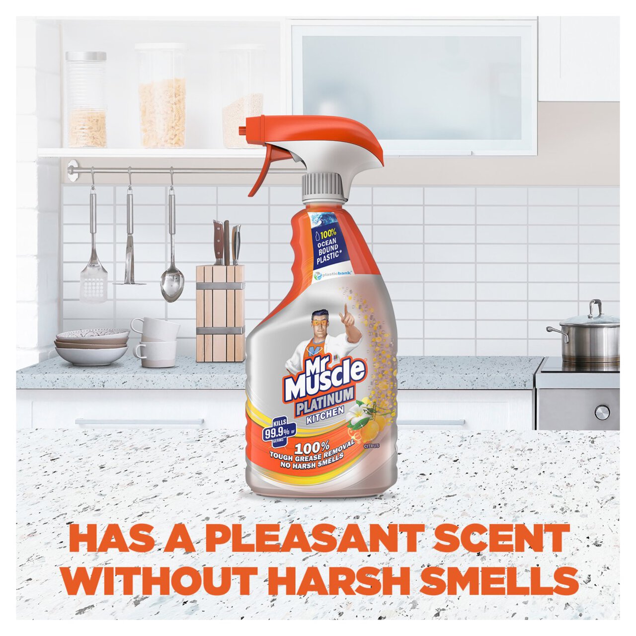 MR MUSCLE KITCHEN SPRAY 750ML X 6