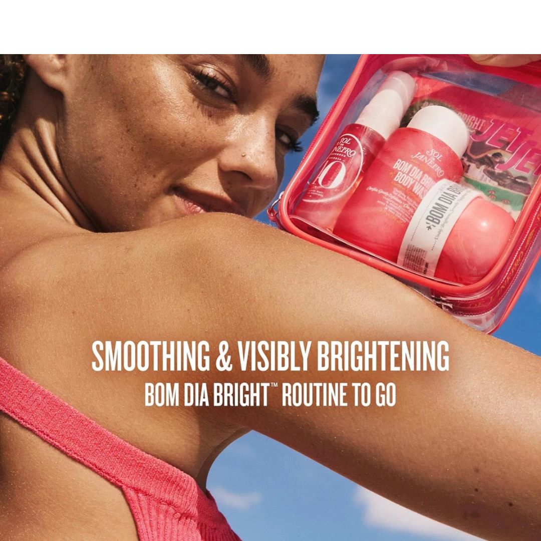 Sol de Janeiro Bom Dia Bright Jet Set – Travel Size Body Care & Perfume Set