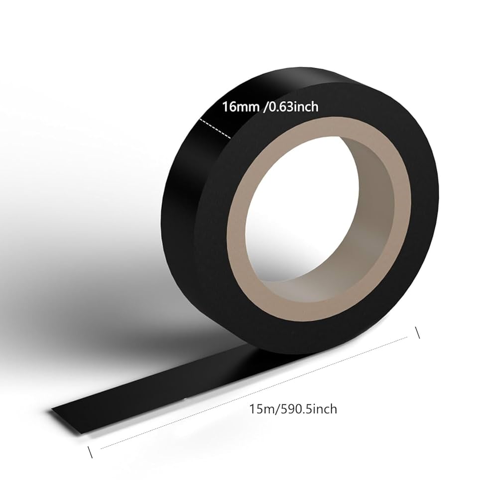 10 ROLL BLACK ELECTRIC PVC TAPE