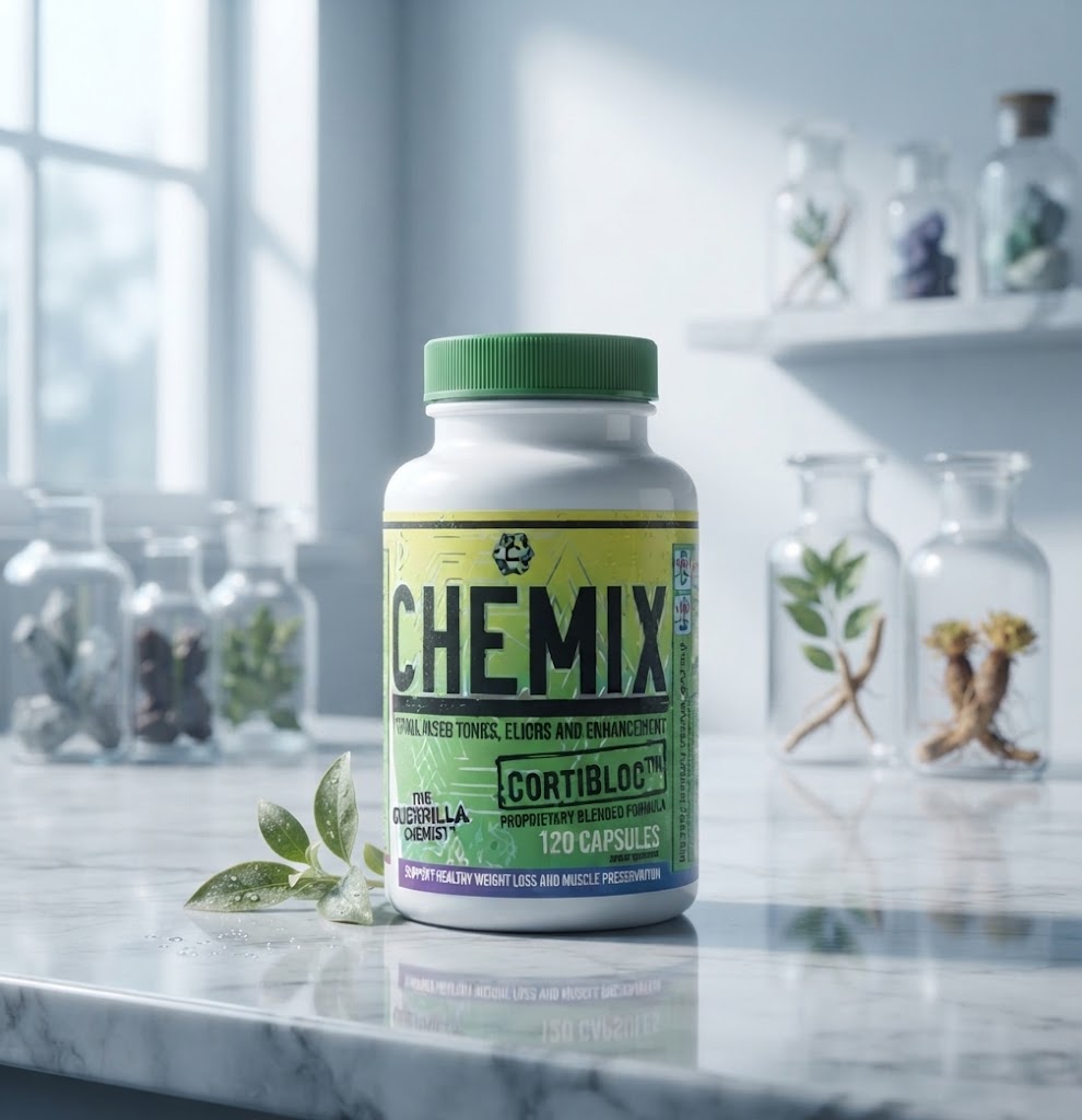 Chemix Cortibloc Priority Balanced Cortisol Response (120 Capsules / Dietary Supplement)