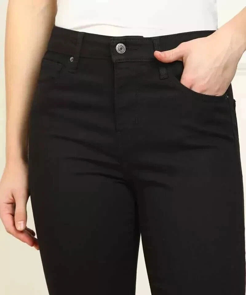 Levi's 244750056 Women's 721 Skinny Black Denim Jeans Pants (Size W26", W27")