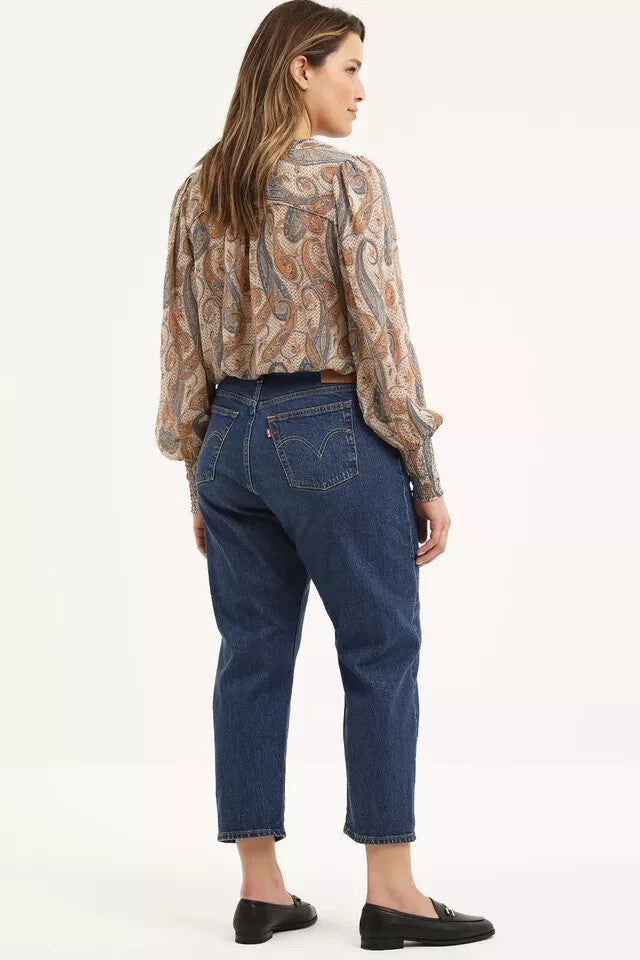 Levi's 859530019 Women's Original Cropped Denim Jeans Pants (PLUS SIZE S22, S24)