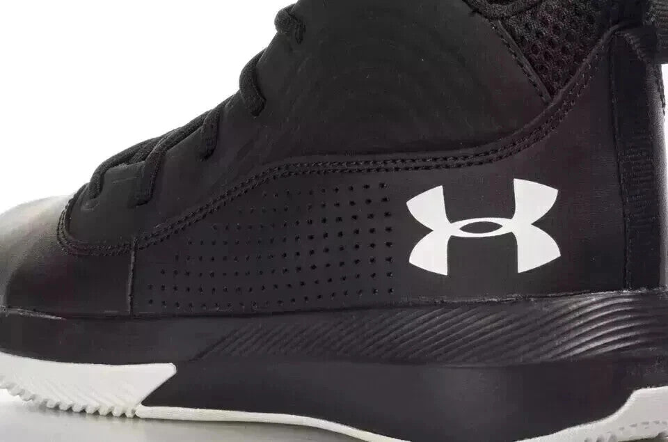 Under Armour Youth Lockdown 4 Mid Sneakers Basketball Shoes (UK 5 /US 5.5Y)