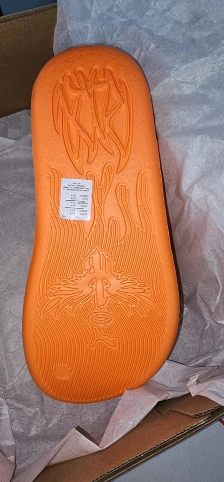 Puma Unisex HALLOWEEN MB.04 Basketball Slides Orange Poppy Slippers (UK 5,6,8)