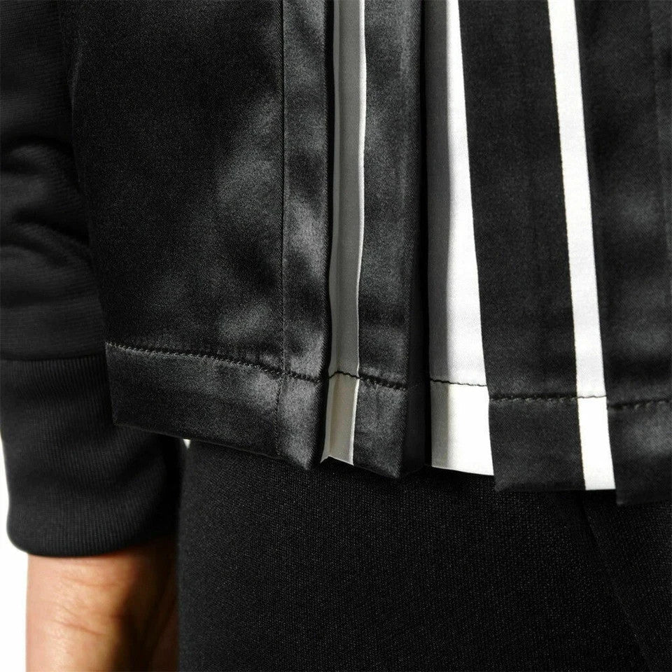 Adidas Women's Originals Superstar Track Jacket Full Zip Black Gym (Size UK 8)