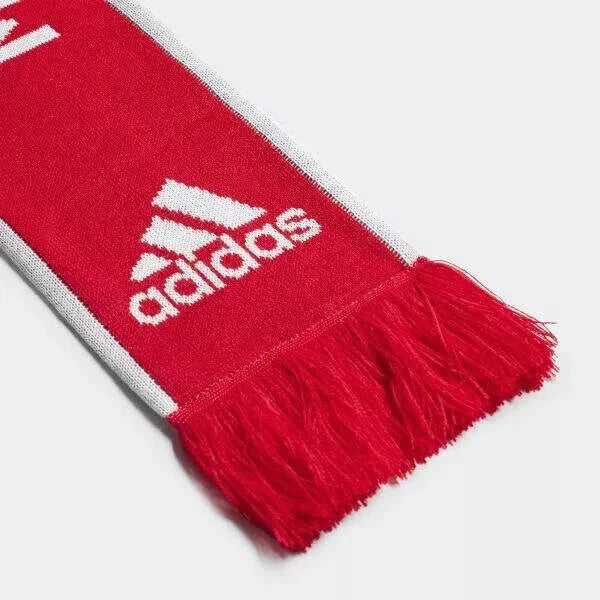 adidas FS0143 Unisex Red Manchester United Team Scarf Football  Winter Scarves
