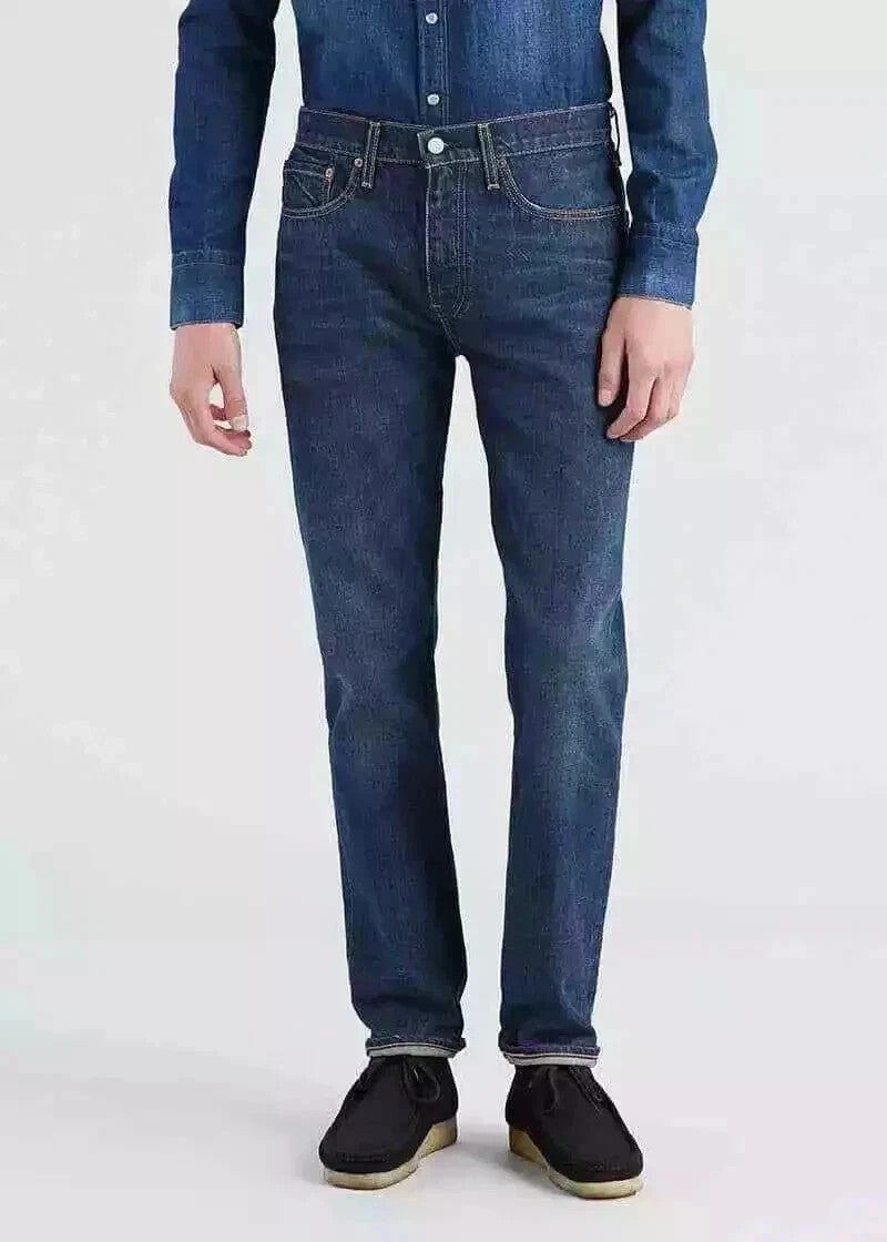 Levi's 29507-0299 502 Regular Taper Man Blue Denim Jeans Pants (Size W29",L32")