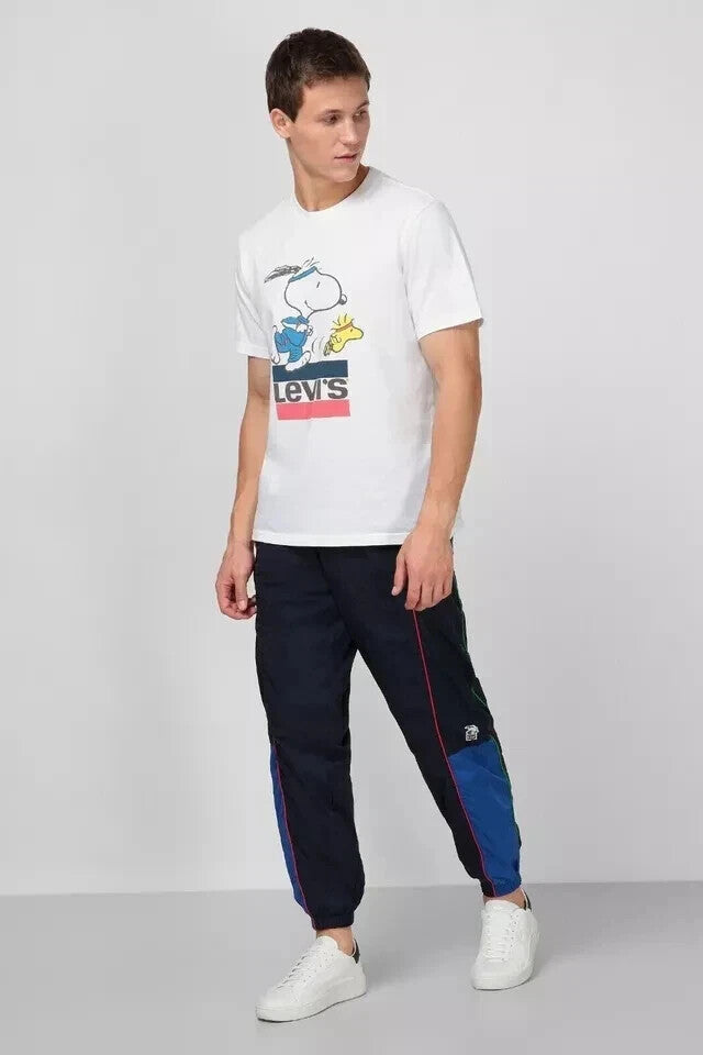 Levi's 844510001 Men's Miles Track Winter Pants Snoopy  Trouser Peanuts Size S,M
