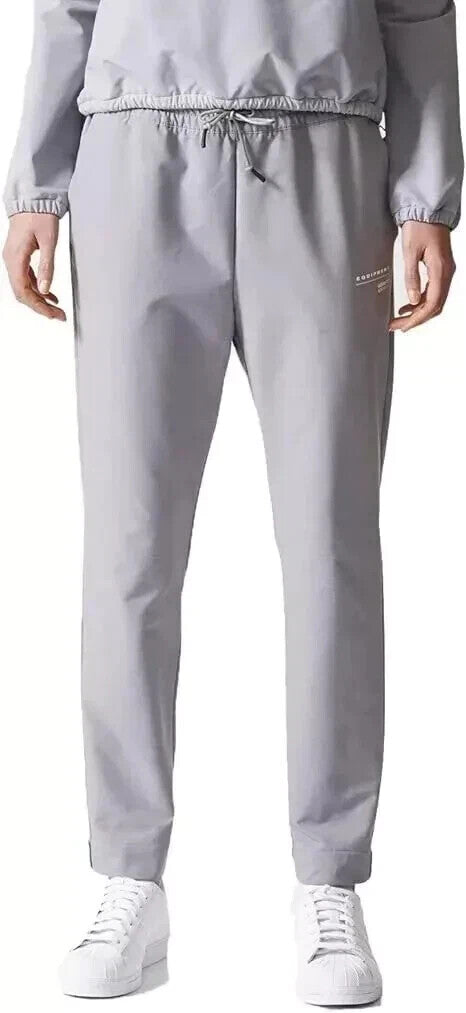 Adidas BR5158 Women's EQT Slim Pant Grey Trouser Running Jogging (Size UK 10=XL)