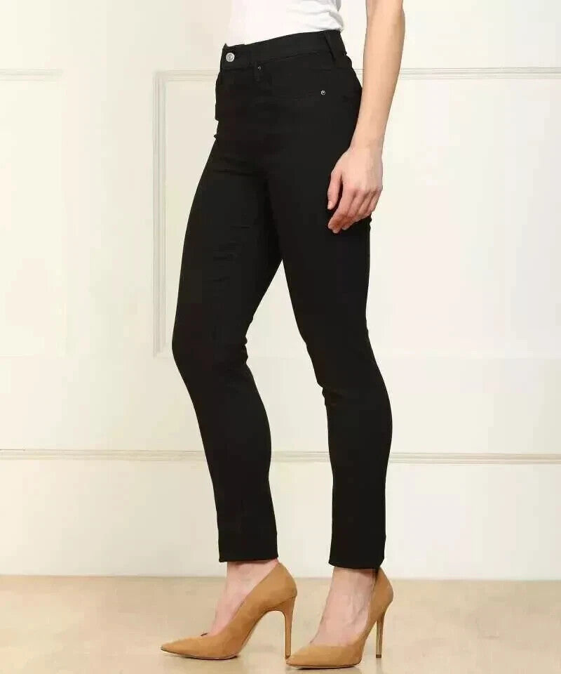 Levi's 244750056 Women's 721 Skinny Black Denim Jeans Pants (Size W26", W27")