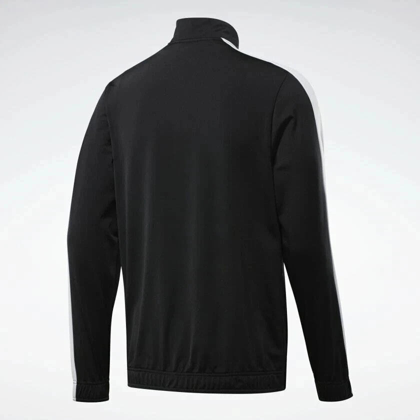 Reebok FK6120 Men's Essentials Track Jacket Training Jackets Black (All Sizes)