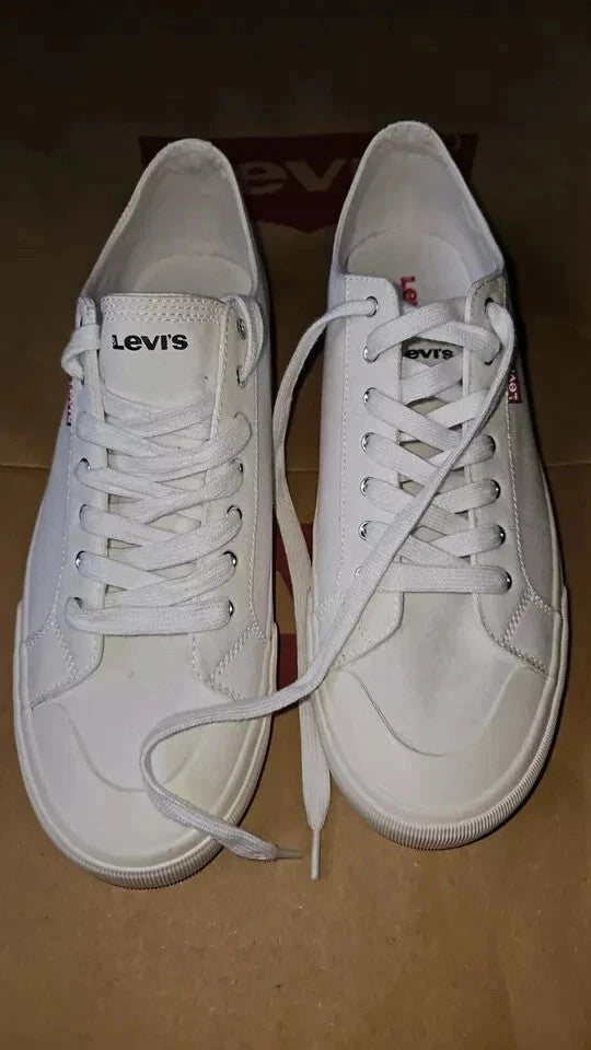 Levi's D7531-0001 Men's Shoes White Hernandez Sneakers (Size UK 10/US 11)