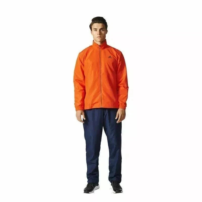 Adidas BK4110 Men's tracksuit Woven Fitness Jacket Trouser Black (Size S,M)