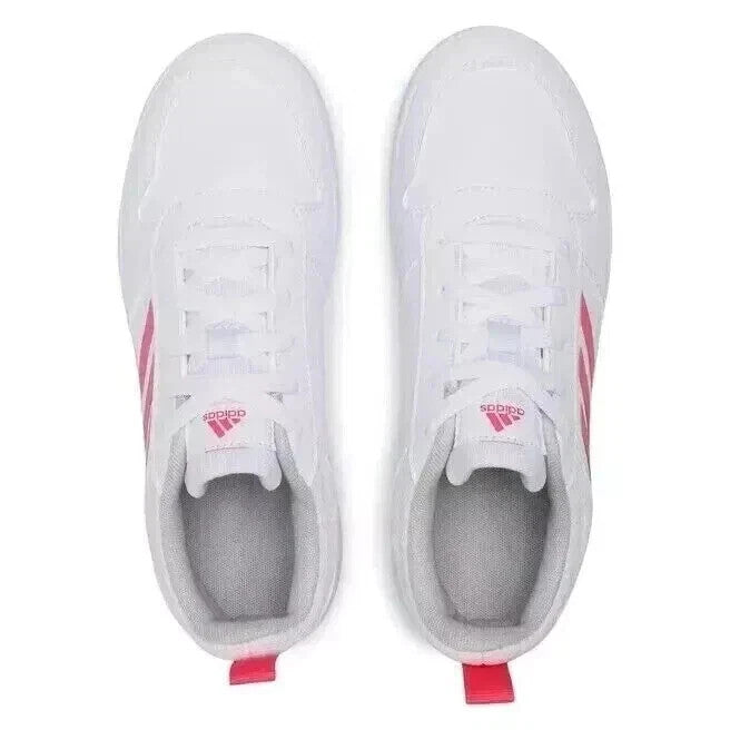 Adidas S24034 Men's Women's Tensaur Shoes White Running Shoes (Size UK 5 - 5.5)