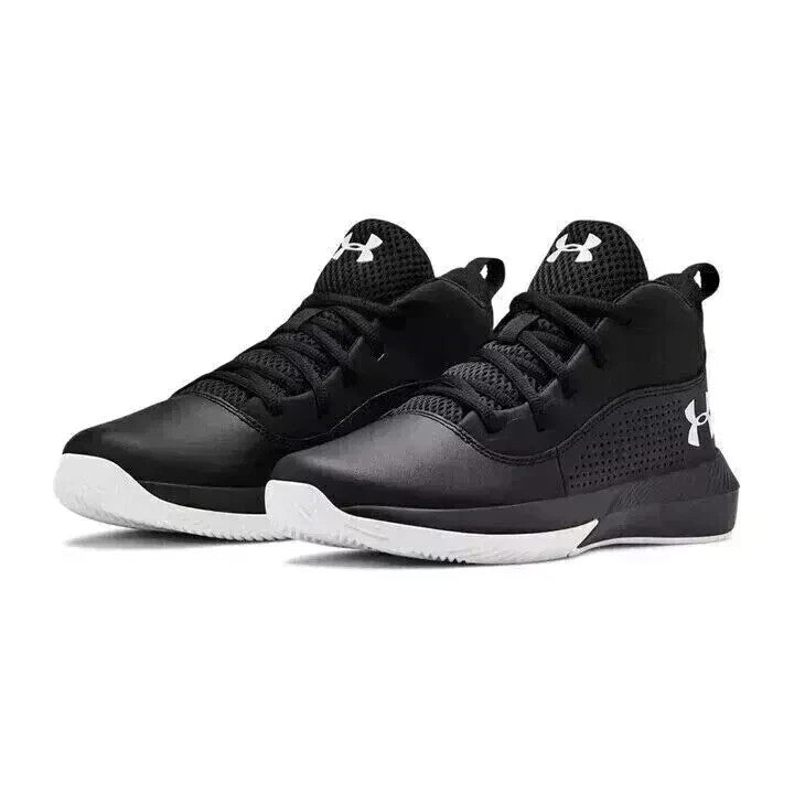 Under Armour Youth Lockdown 4 Mid Sneakers Basketball Shoes (UK 5 /US 5.5Y)