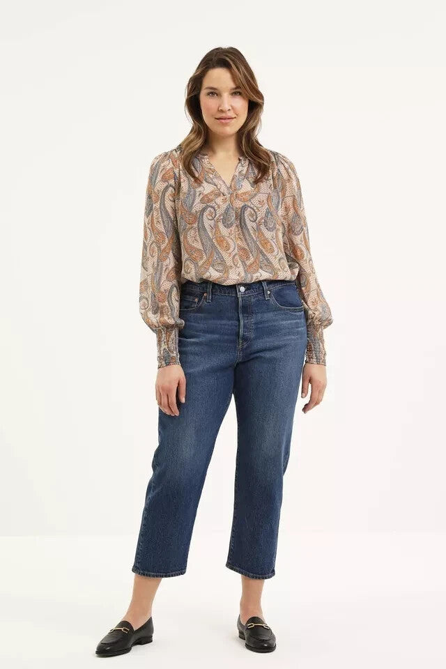 Levi's 859530019 Women's Original Cropped Denim Jeans Pants (PLUS SIZE S22, S24)
