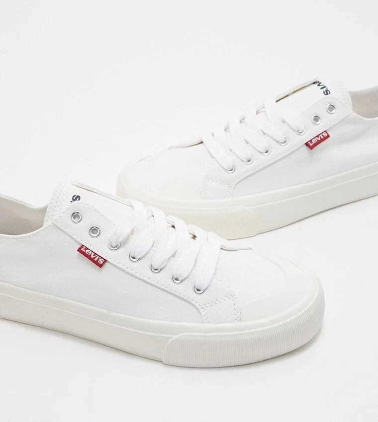 Levi's D7531-0001 Men's Shoes White Hernandez Sneakers (Size UK 10/US 11)