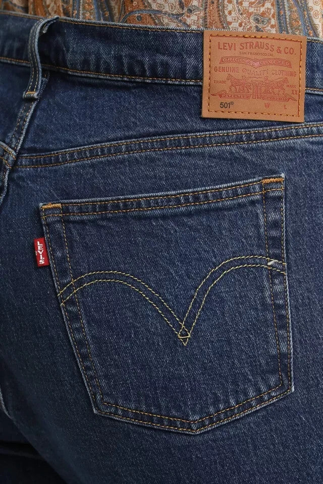 Levi's 859530019 Women's Original Cropped Denim Jeans Pants (PLUS SIZE S22, S24)