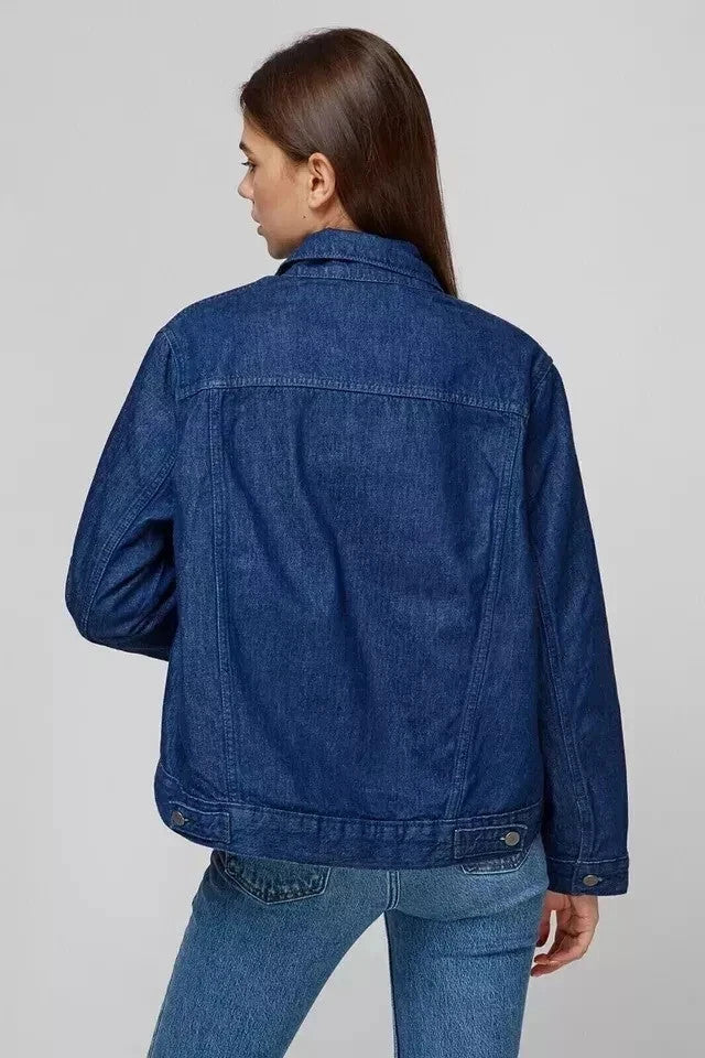 Levi's Premium A10560000 Womens Denim Jeans Trucker Winter Jacket Size S, M