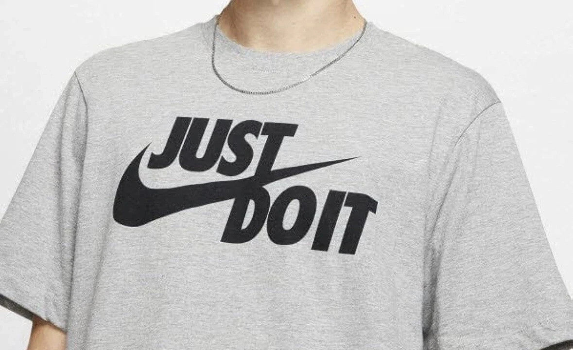 Nike Size S M 2XL Men's Sportswear Just Do It Swoosh Graphic T-Shirt AR5006-063