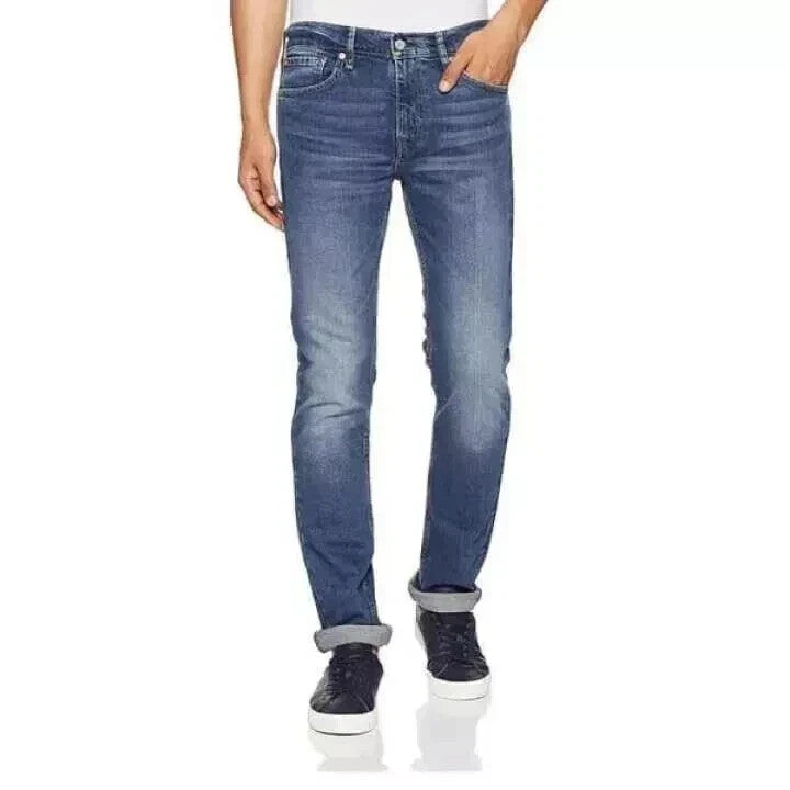 Levi's 18298-0486 Men's 511 Blue Stretchable Slim Fit Jeans Pants (Size W38xL34)