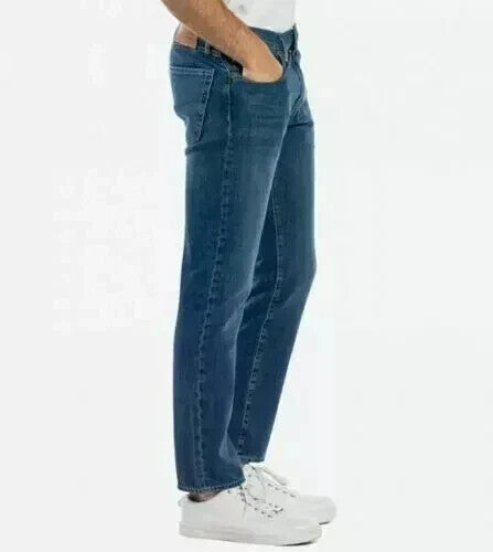 LEVI'S 29507-0120 Men's Regular Fit 502 Taper Stretchable Jeans Blue W30-W31-W32