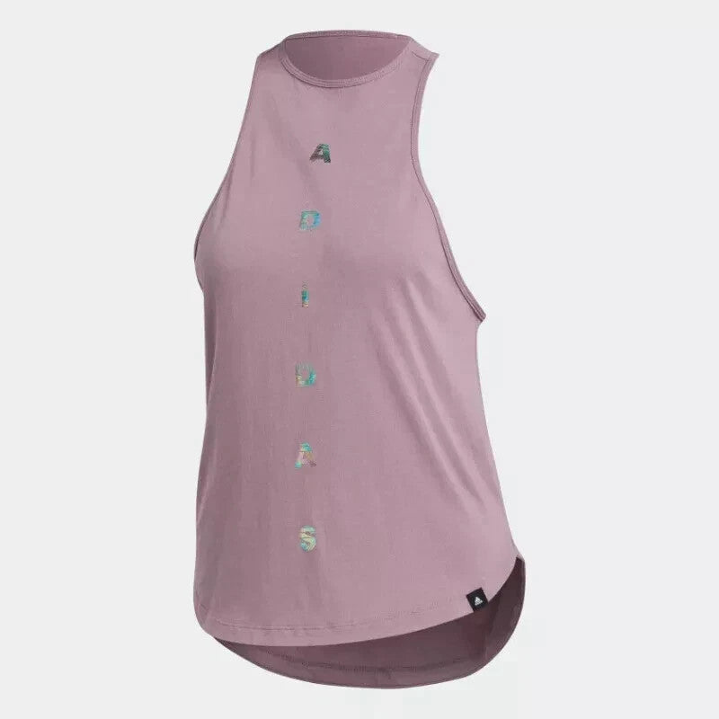 Adidas FQ2225 Women's Sport Inspired Tank Top Lavender Vest Sleeveless Size S