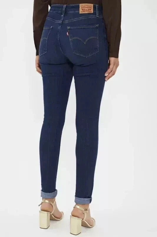 Levi's 188820238 Women's 721 High Rise Skinny Jeans Denim Blue (Size 25" x 32")