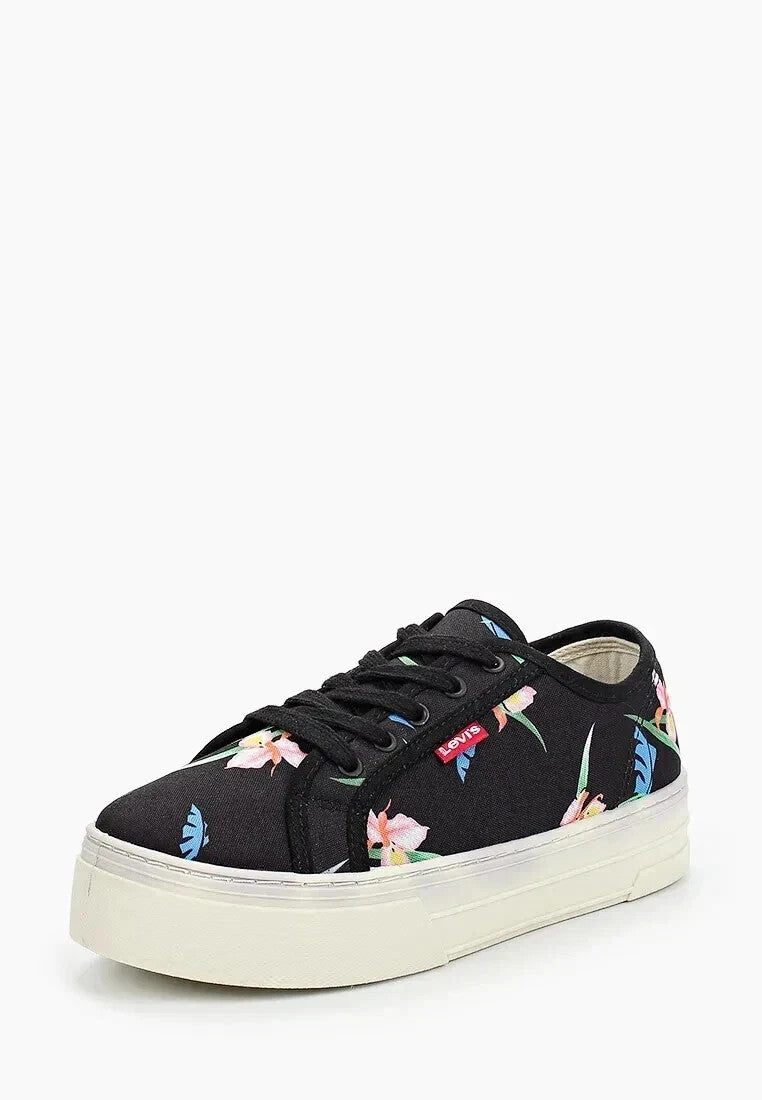 Levi's 38374-0077 Women's Tijuana Floral Shoes/Sneaker Casual Yoga (Size UK 3.5)