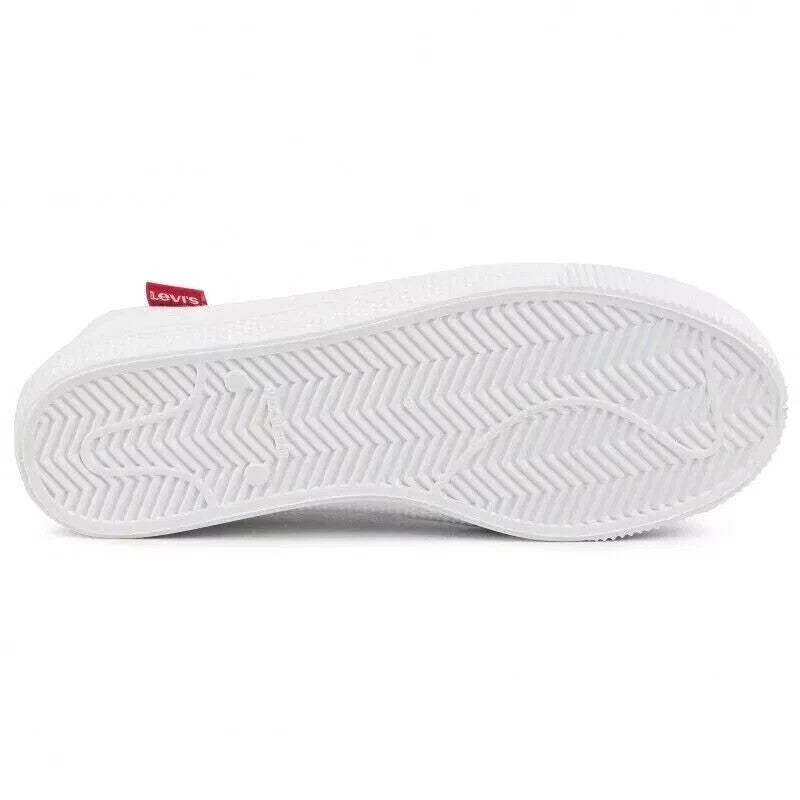 Levi's 38366-0044 Women's Malibu White Summer Shoes Sneakers (Size UK 3.5-7.5)