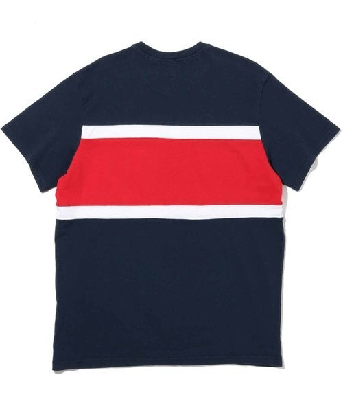 Levi's Men's Retro 90S Colour Block T-Shirt Navy Top Summer Shirt (Size S, M, L)